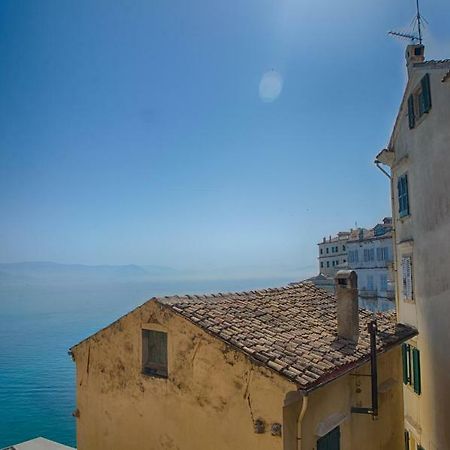 Serene Sea View Apartment In Corfu Old Town Extérieur photo