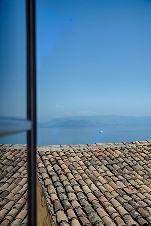 Serene Sea View Apartment In Corfu Old Town Extérieur photo