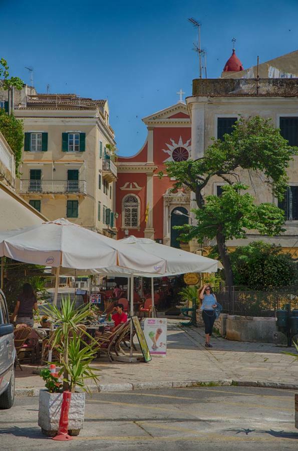 Serene Sea View Apartment In Corfu Old Town Extérieur photo