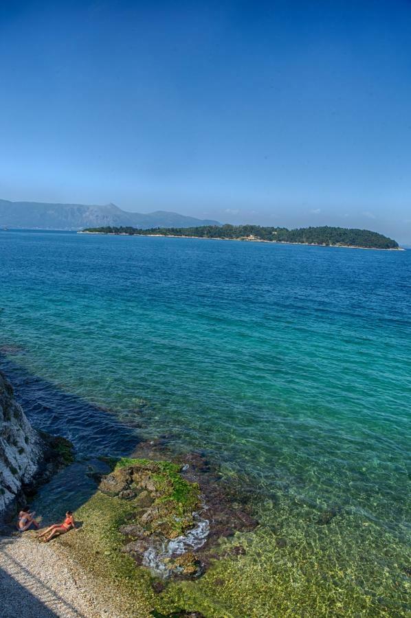 Serene Sea View Apartment In Corfu Old Town Extérieur photo